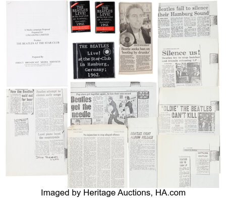 Music Memorabilia:Documents, Beatles - Collection of Documents Related to The Beatles Live!at the Star-Club in Hamburg, Germany; 1962 (Lingaso... Image #2