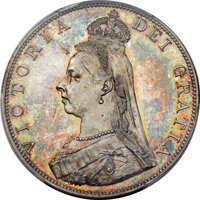 Great Britain, Great Britain: Victoria Proof Double Florin 1887 PR66 CameoPCGS,...