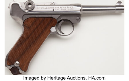 Handguns:Semiautomatic Pistol, **Mitchell Arms American Eagle Luger ...