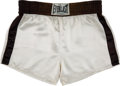 1974 Muhammad Ali Fight Worn Trunks from 'The Rumble in the Jungle!' vs. George Foreman