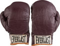 1972 Muhammad Ali Fight Worn Gloves from Floyd Patterson II Bout