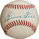 A Pristine Jimmie Foxx Single Signed Baseball